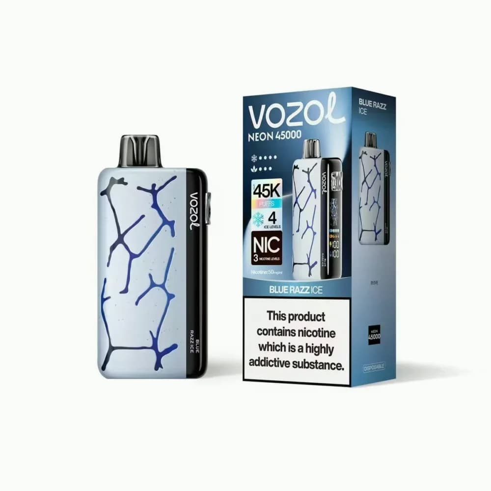 VOZOL Neon 45000 | VOZOL Neon 45k Vape Adjustable Coolness Levels | EU Warehouse