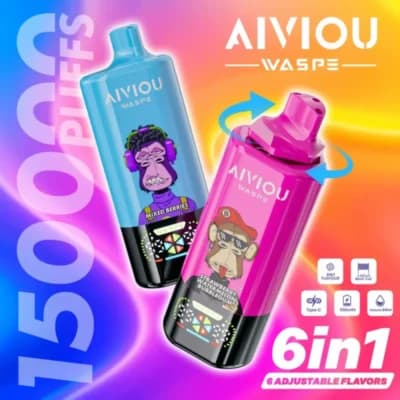 150k Vape Waspe Aiviou 150k 6 in 1 Flavors