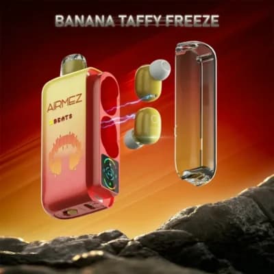 Airmez Xbeat 40000 40K Puffs | Vape With Smart Earbuds | TWS Vape