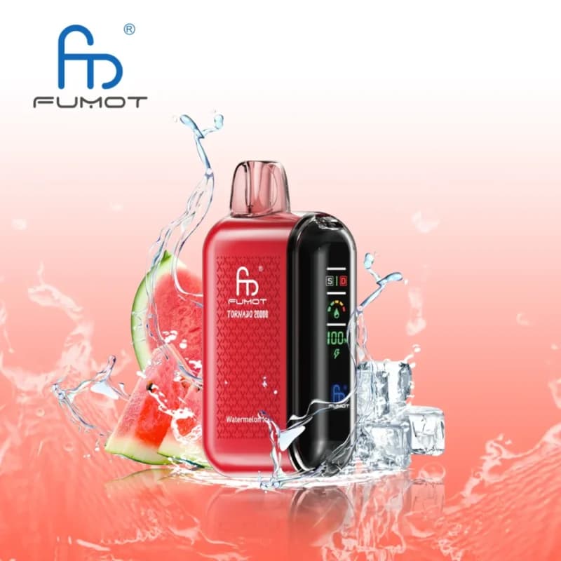 Fumot Tornado 20k 20000 Puffs Vape LED Display EU Warehouse