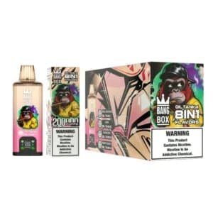 Use 200k Bang Box 200k Puffs Vape 8 in 1 Flavors