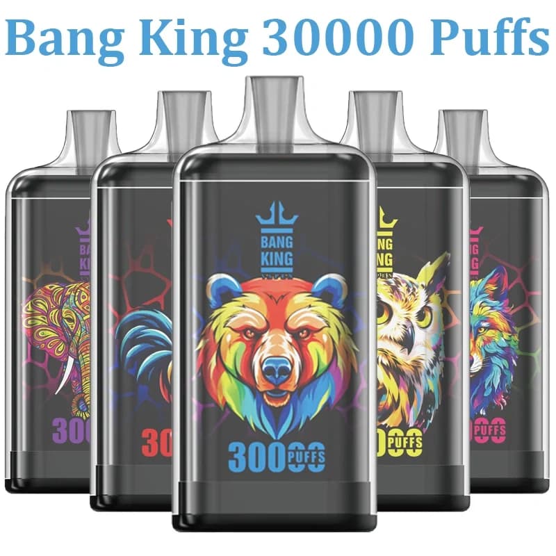 Use 30k BANG KING CRYSTAL 30000 Puffs Vape 12 Flavors Wholesale