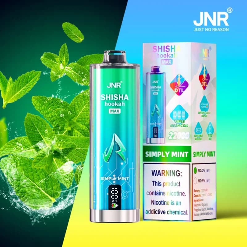 JNR Shisha Hookah Max 22000 Puffs – Vape